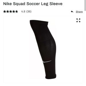❌SOLD❌Nike Squad Soccer Leg Sleeve